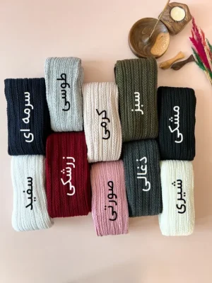 جوراب شلواری زنانه طرح گندمی