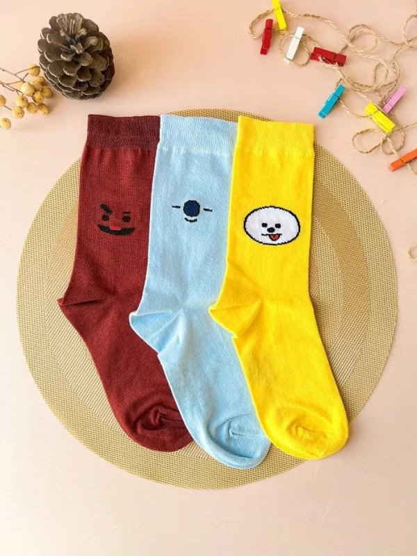 جوراب ساق بلند BT21