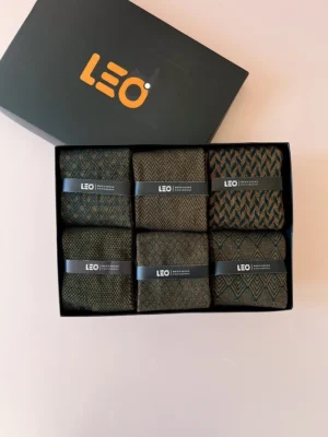 پک جوراب مردانه ساق بلند LEO کد 129 47 پک جوراب مردانه ساق بلند LEO کد 129