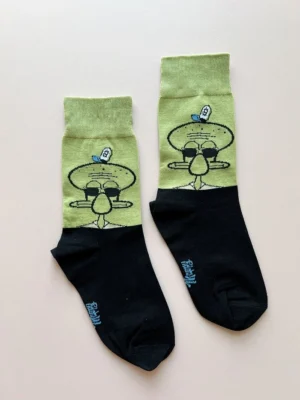 جوراب ساق بلند کارتونی اختاپوس