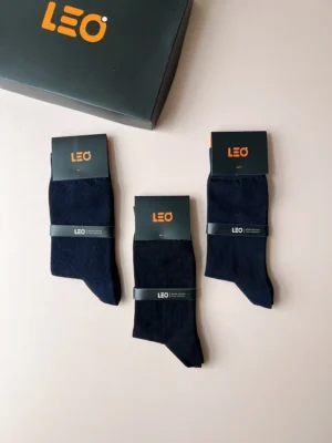 پک جوراب ساق بلند مردانه LEO کد 125