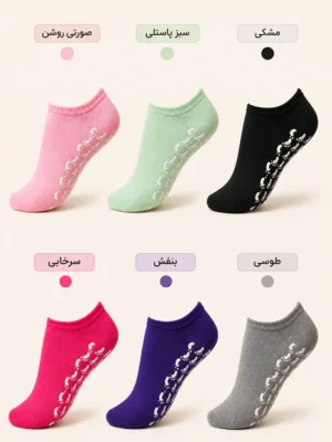 جوراب مچی زنانه سیلیکونی اسپا