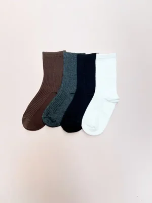 پک جوراب ساق بلند زنانه ست کبریتی 1