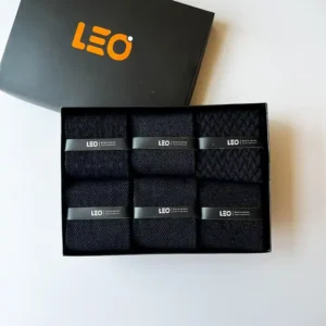 جوراب ساق بلند مردانه LEO کد 114