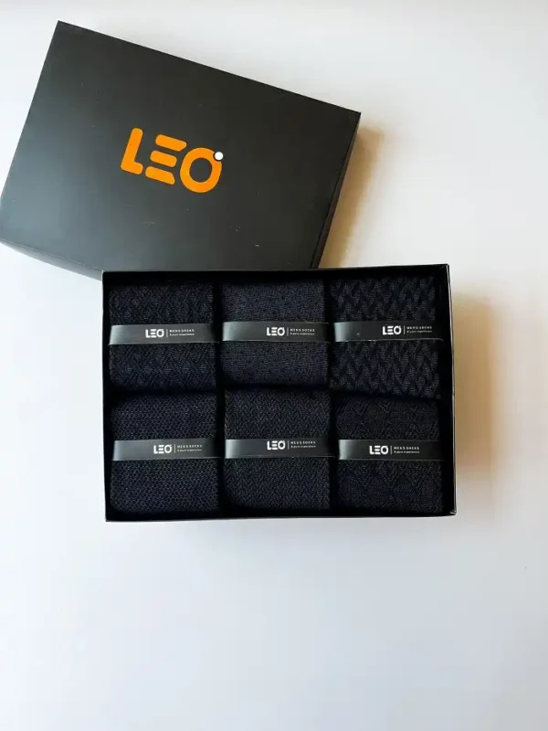 جوراب ساق بلند مردانه LEO کد 114