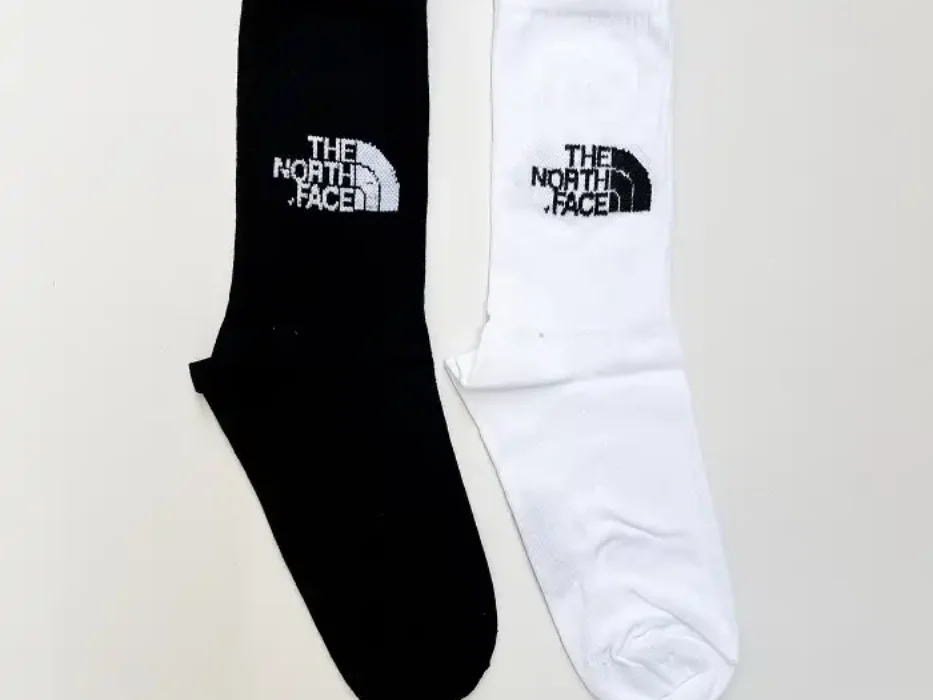 جوراب ساق بلند طرح The north face یونیسکس