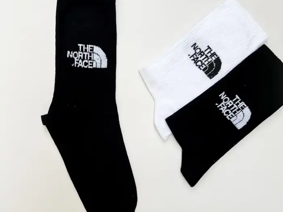جوراب ساق بلند طرح The north face یونیسکس