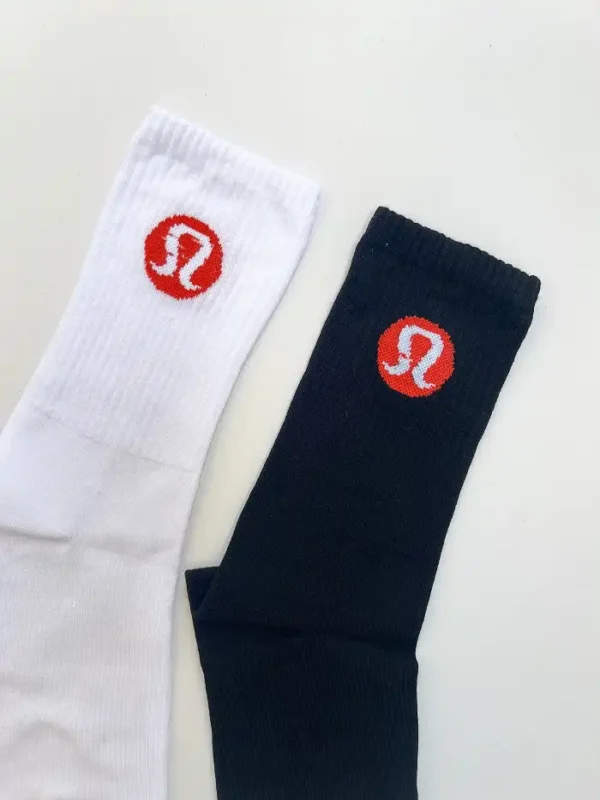 جوراب ساق بلند طرح لولولمون Lululemon یونیسکس - Image 3