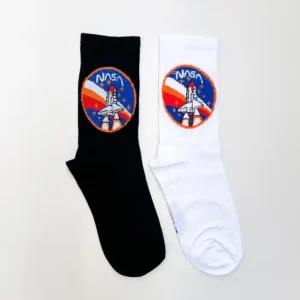 جوراب ساق بلند طرح ناسا NASA یونیسکس