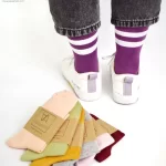 جوراب نیم ساق اسپرت دو خط یونیسکس 25 جوراب نیم ساق اسپرت دو خط یونیسکس