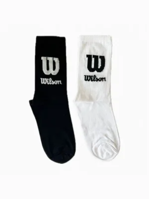 جوراب ساق بلند طرح Wilson