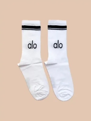 جوراب ساق بلند طرح alo یونیسکس