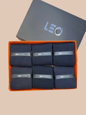 پک جوراب ساق بلند مردانه کلاسیک طرح دار LEO کد 132-133 14 جوراب ساق بلند مردانه کلاسیک طرحدار LEO 132-133