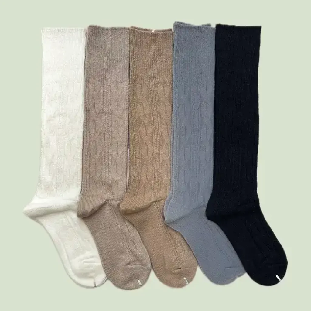 جوراب زیر زانو زنانه بافت گیسو