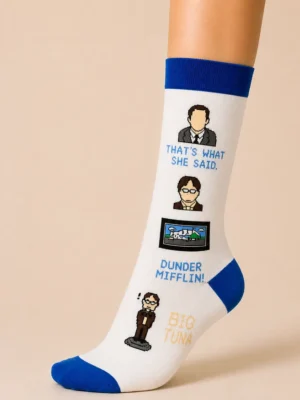 جوراب ساق بلند طرح آفیس The Office