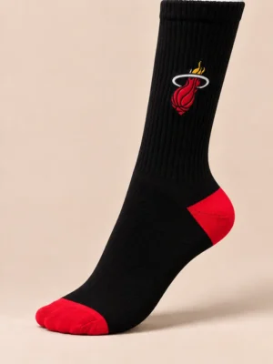 جوراب ساق بلند طرح Miami Heat